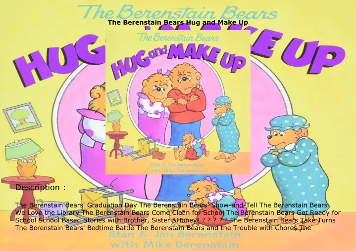 the berenstain bears hug and make up