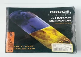 [PDF READ ONLINE]  Drugs, Society, and Human Behavior