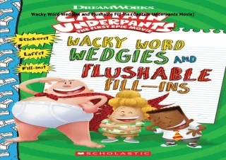 download⚡️❤️ Wacky Word Wedgies and Flushable Fill-ins (Captain Underpants Movie)