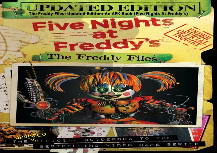 the freddy files updated edition an afk book five