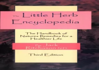 Download  [PDF]  Little Herb Encyclopedia: The Hand of Nature's R