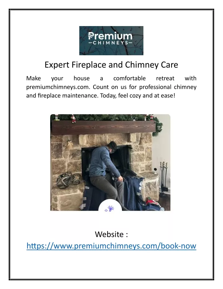 expert fireplace and chimney care