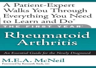 Read  [PDF]  The First Year: Rheumatoid Arthritis: An Essential G