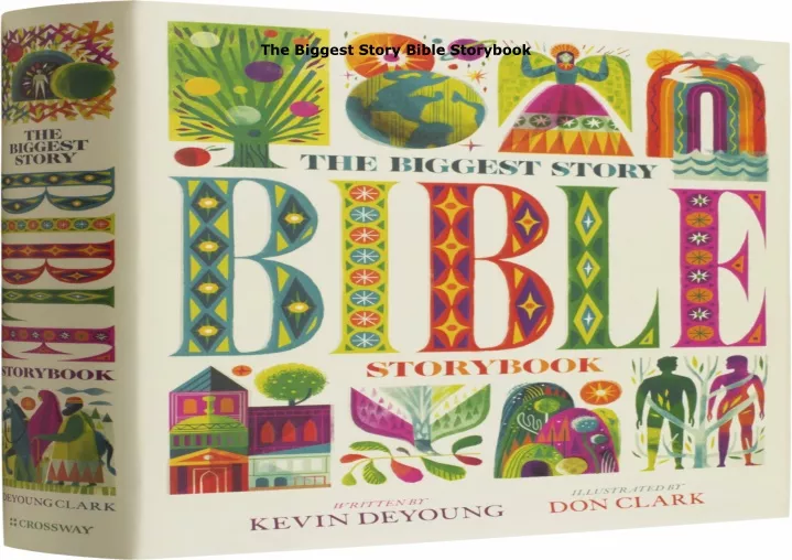 the biggest story bible storybook