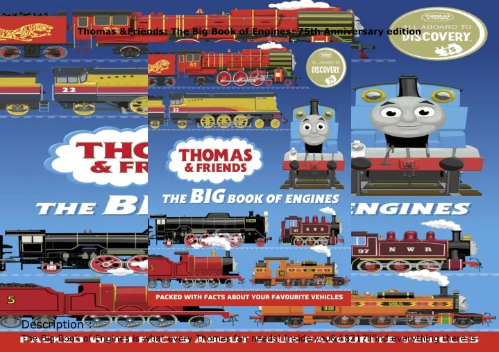 thomas friends the big book of engines 75th