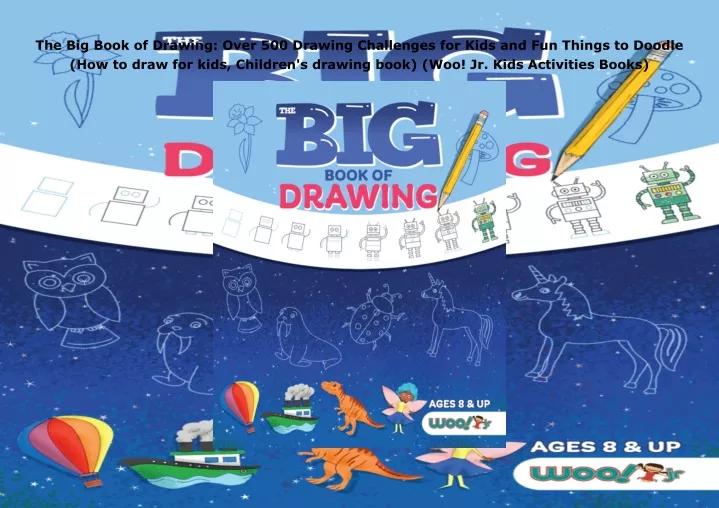 the big book of drawing over 500 drawing