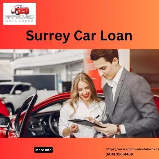 Surrey Car Loan | ApprovedAutoLoans