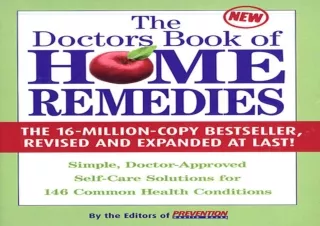 [PDF READ ONLINE] Doctor's  of Home Remedies: Simple, Doctor-Appr