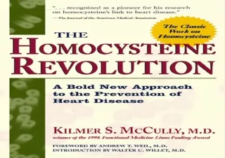get [PDF] Download The Homocysteine Revolution