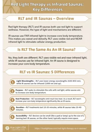RLT VS IR infographic
