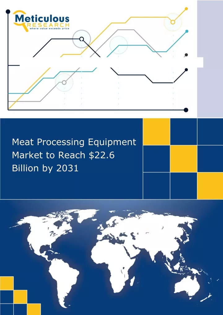 meat processing equipment market to reach