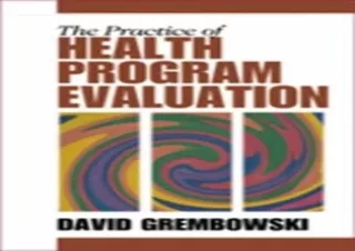 get [PDF] Download The Practice of Health Program Evaluation