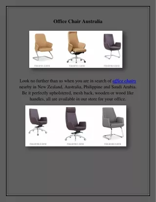 office chair australia