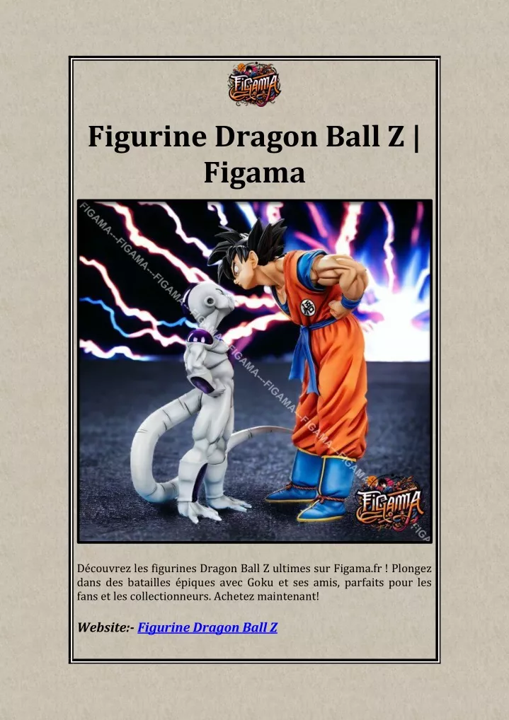 figurine dragon ball z figama