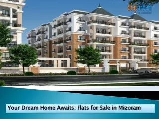 Your Dream Home Awaits Flats for Sale in Mizoram