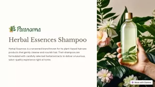 Herbal Essences Shampoo Manufacturers in India