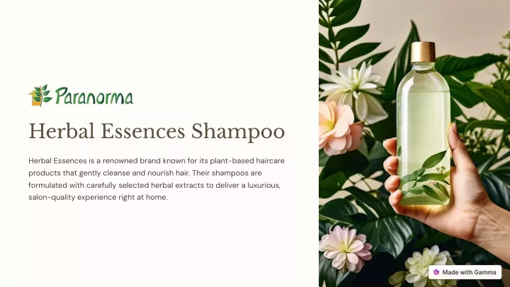 herbal essences shampoo