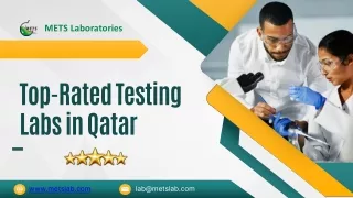 Top-Rated Testing Labs in Qatar