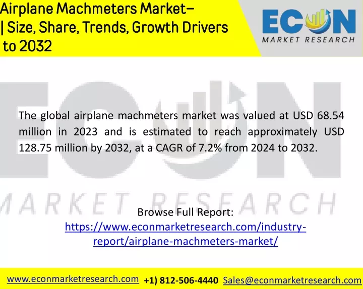 airplane machmeters market size share trends