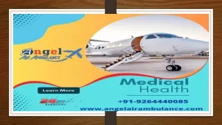 Book Angel Air Ambulance Service in Varanasi with Advanced Medical Tool