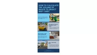 How To Calculate The Volume of Waste to Select Skip Yard