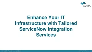 ServiceNow Integration Services