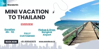 Thailand mini vacation