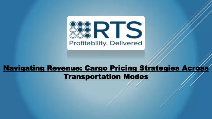 navigating revenue cargo pricing strategies