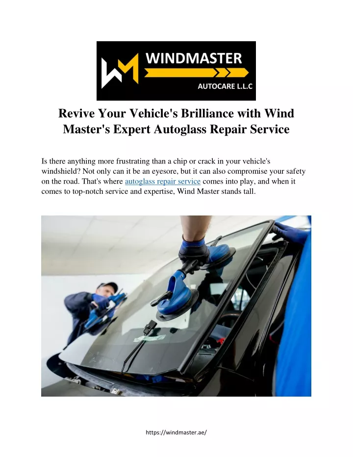 revive your vehicle s brilliance with wind master