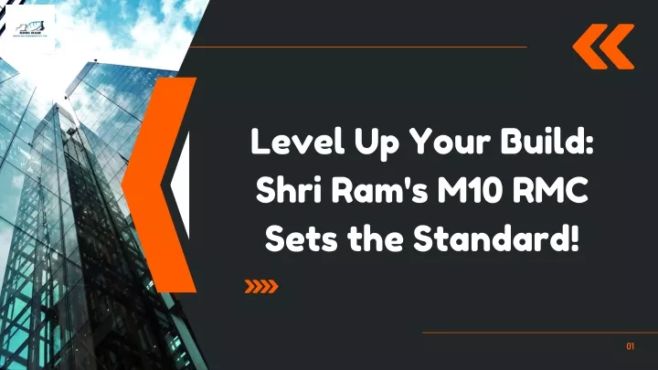 level up your build shri ram s m10 rmc sets