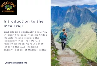 Unveiling the Inca Trail: A Journey Through Ancient Peru