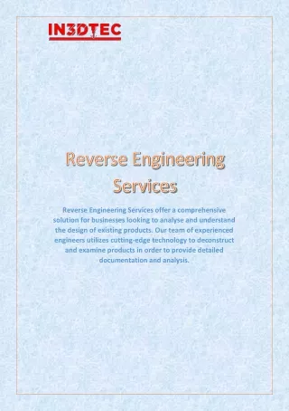 Reverse Engineering Services