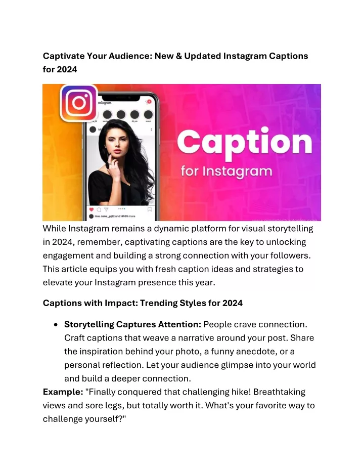 captivate your audience new updated instagram
