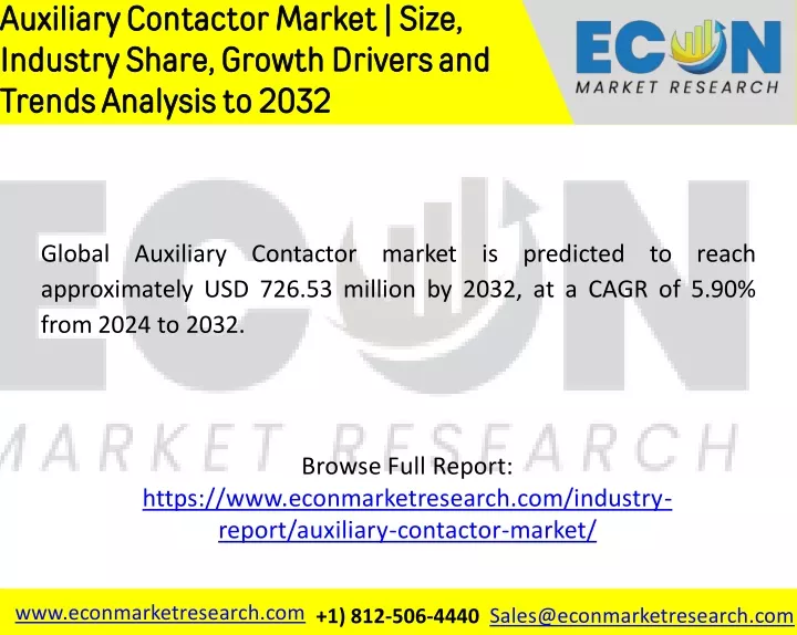 auxiliary contactor market size industry share