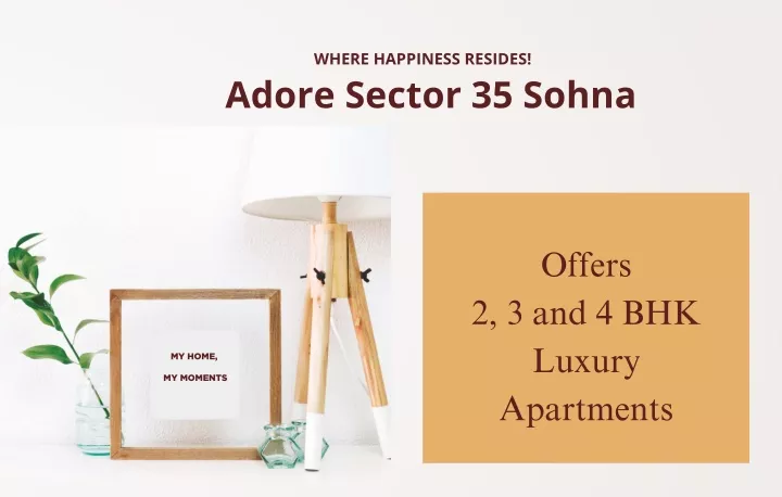 where happiness resides adore sector 35 sohna