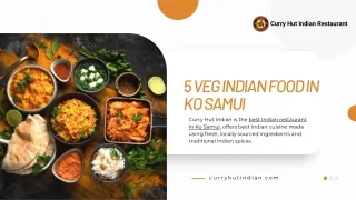 Veg Indian Food in Koh Samui