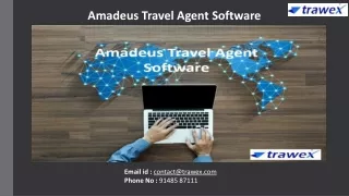 Amadeus Travel Agent Software