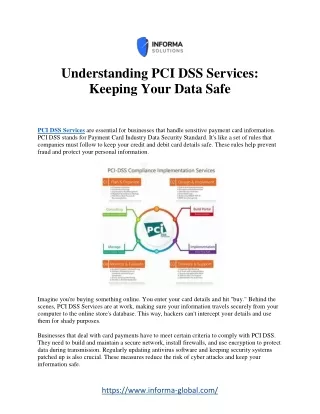 Comprehensive PCI DSS Compliance Services: Secure Your Payment Ecosystem