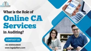 What is the Role of Online CA Services in Auditing