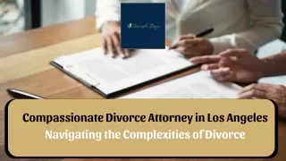 Compassion in Legal Complexity: Los Angeles Divorce Counsel