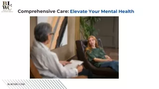 Comprehensive Care Elevate Your Mental Health
