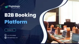 B2B Booking Platform | B2B Travel Portal