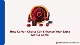 How Kalyan Charts Can Enhance Your Satta Matka Game