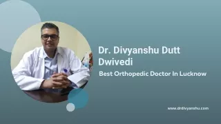 Best Knee Replacement Surgeon in Lucknow