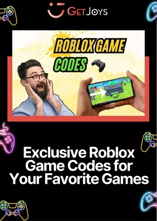 Get Your Hands on Exclusive Roblox Game Codes for Your Favorite Plays