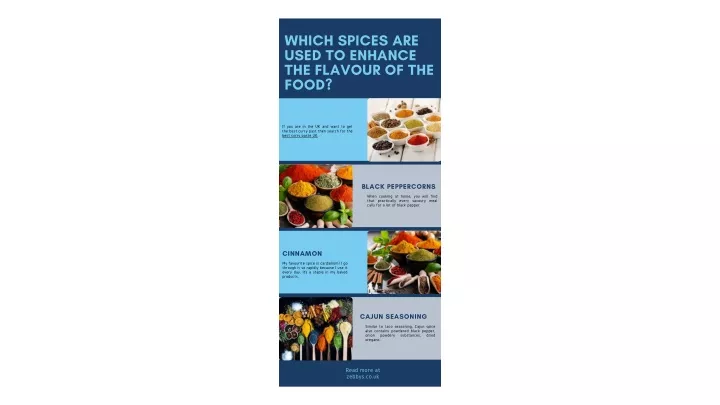 which spices are used to enhance the flavour