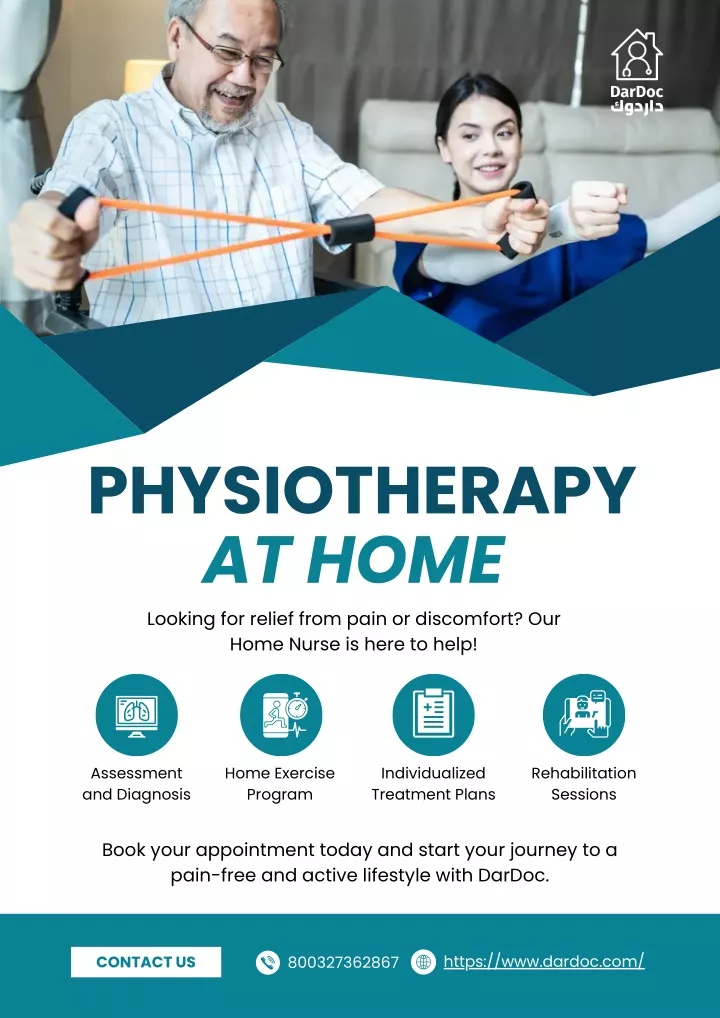 physiotherapy at home looking for relief from