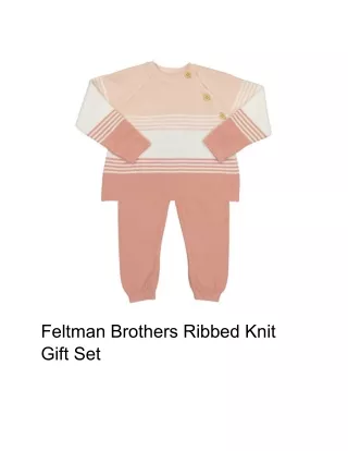 feltman brothers ribbed knit gift set