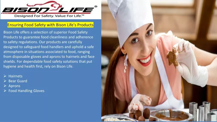 ensuring food safety with bison life s products