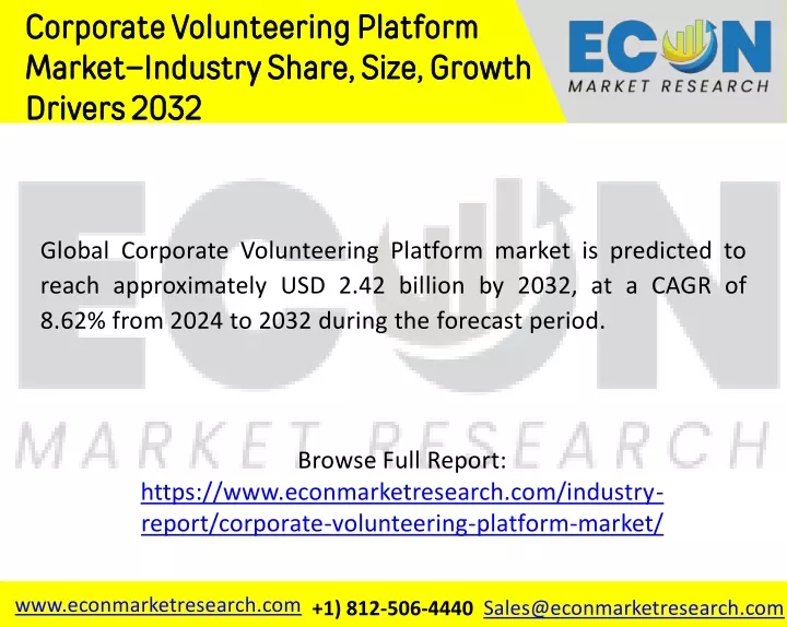 corporate volunteering platform market industry